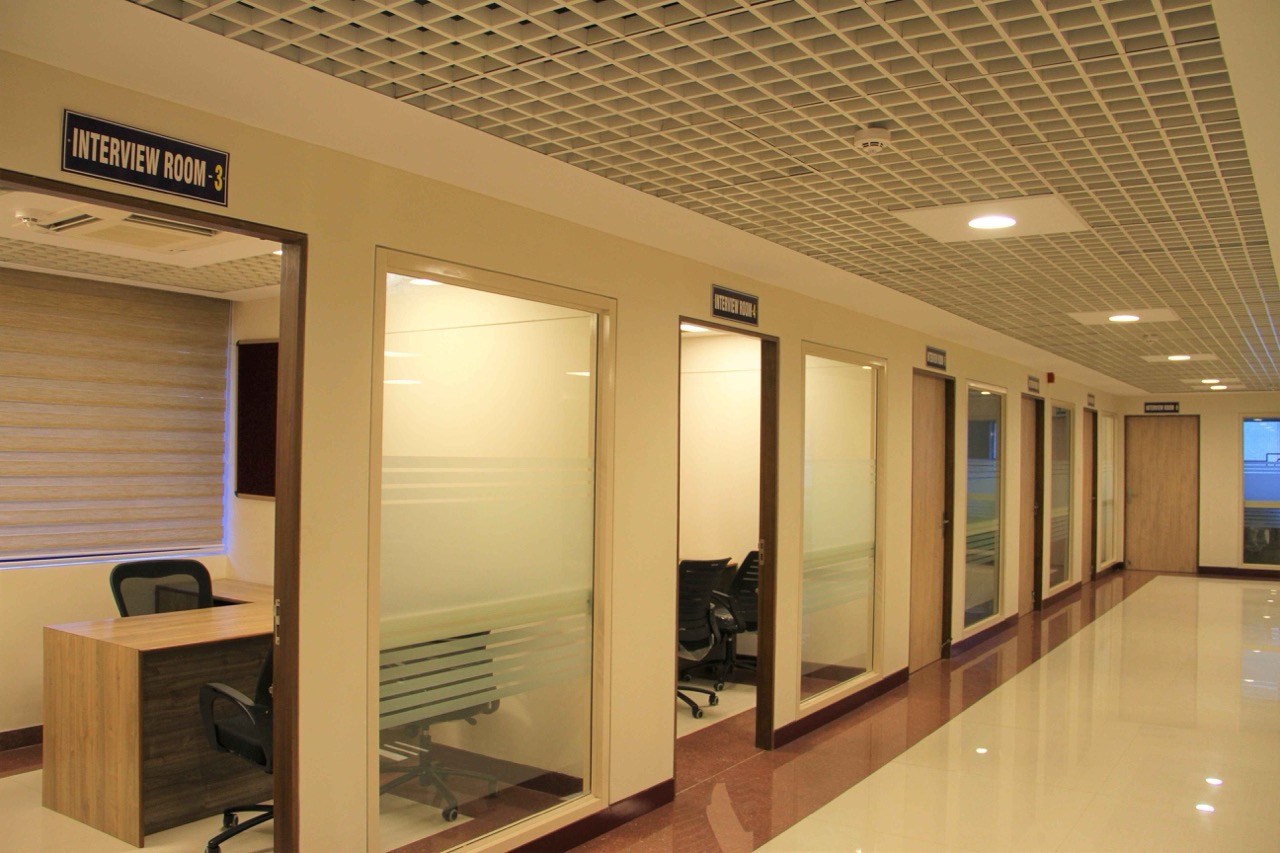 Interview rooms for training